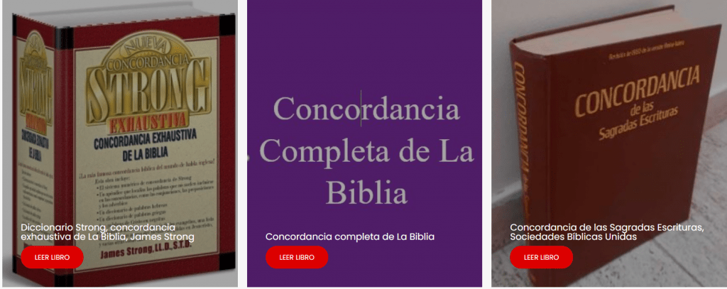 Diccionarios bíblicos